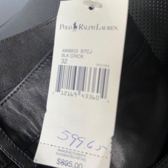 Leather pants. New. - Picture 7 of 7